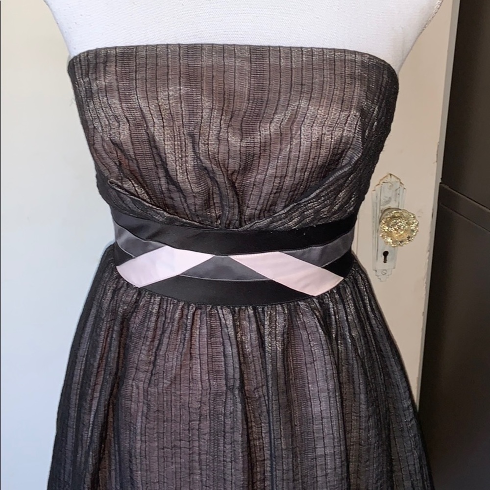 Bcbgeneration Strapless Bubble Hem Dress - image 2